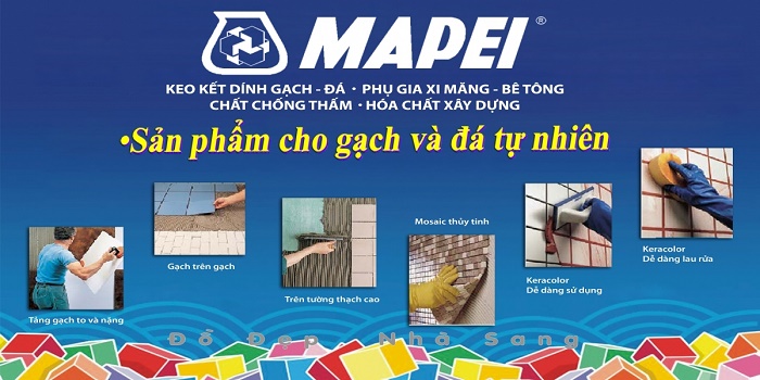keo dán gạch mapei